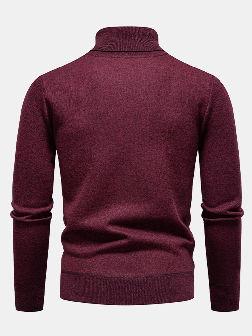 Walker - Geometric Jacquard Turtleneck Sweater