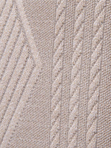 Walker - Geometric Jacquard Turtleneck Sweater