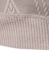 Walker - Geometric Jacquard Turtleneck Sweater