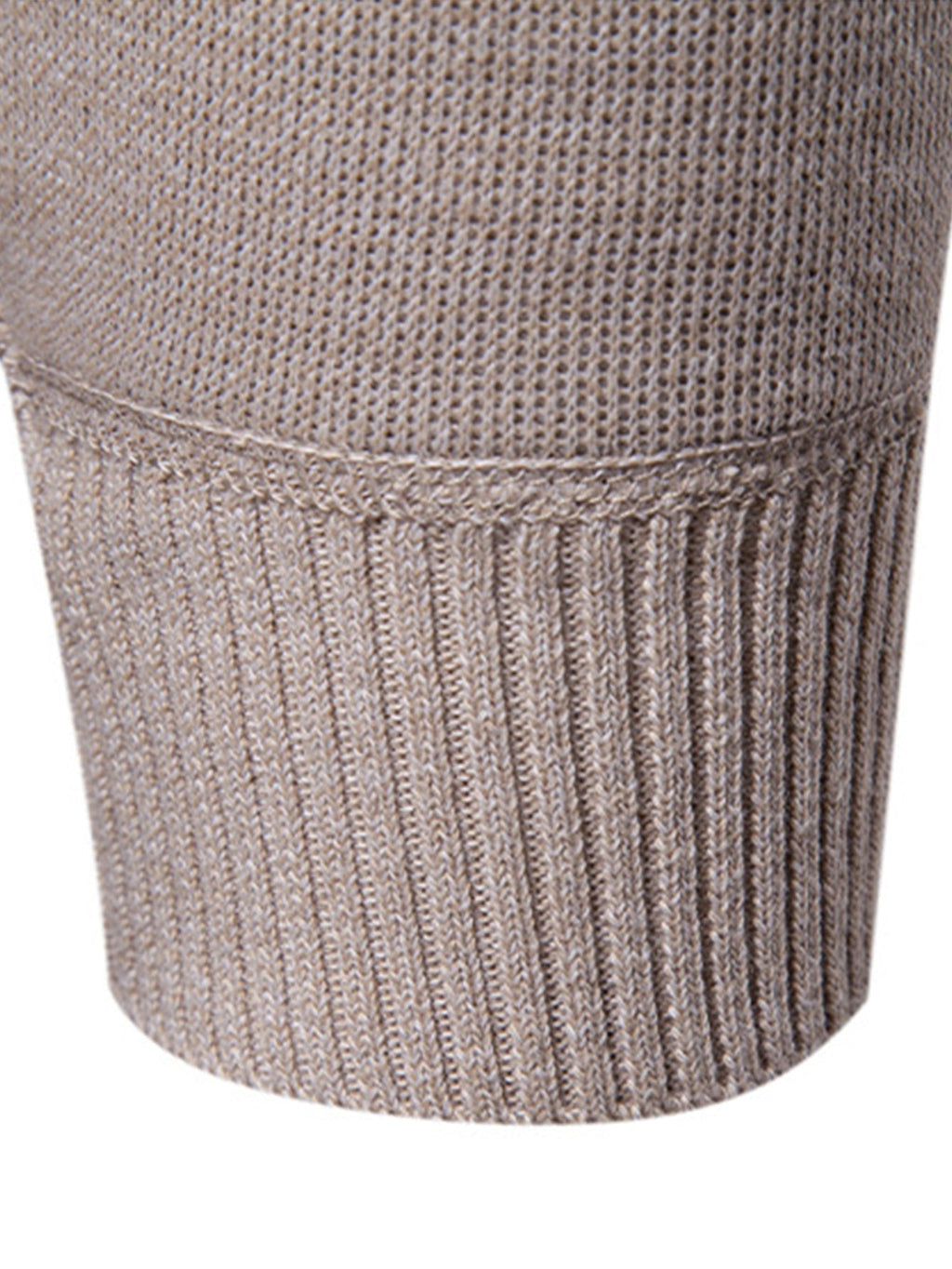 Walker - Geometric Jacquard Turtleneck Sweater