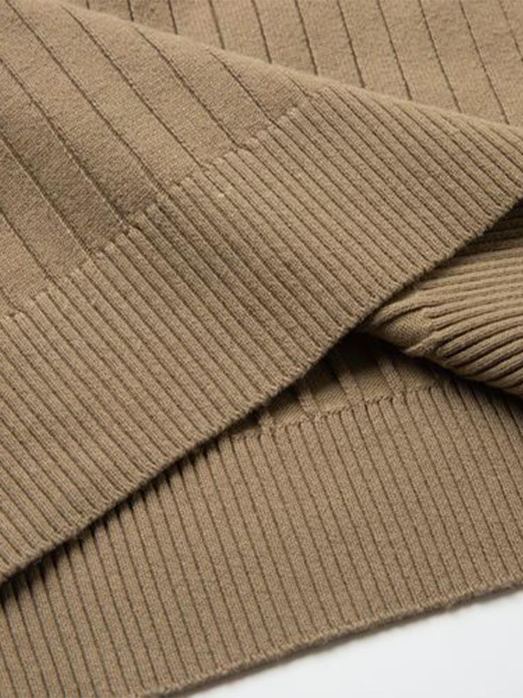 Ian - Striped Half-Zip Sweater