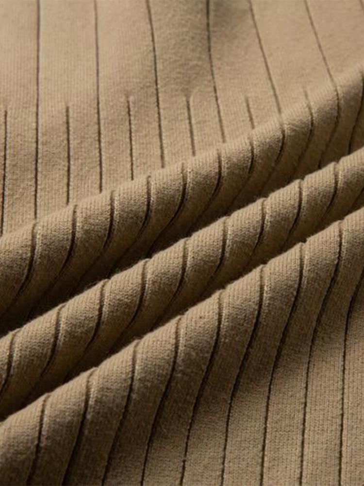 Ian - Striped Half-Zip Sweater
