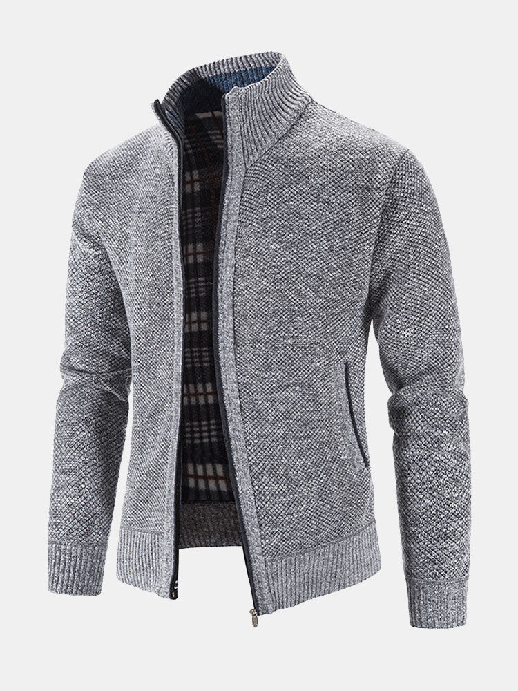 Lachlan - Full-Zip Knit Sweater