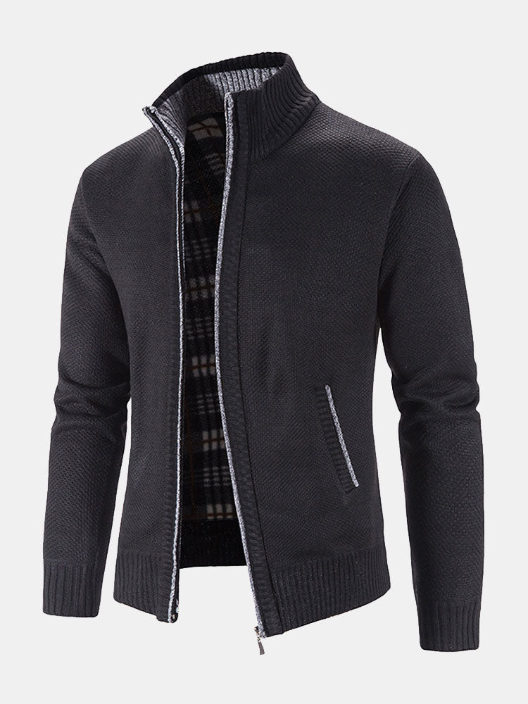 Lachlan - Full-Zip Knit Sweater