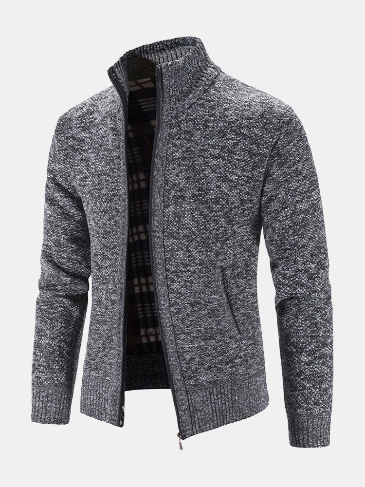 Lachlan - Full-Zip Knit Sweater