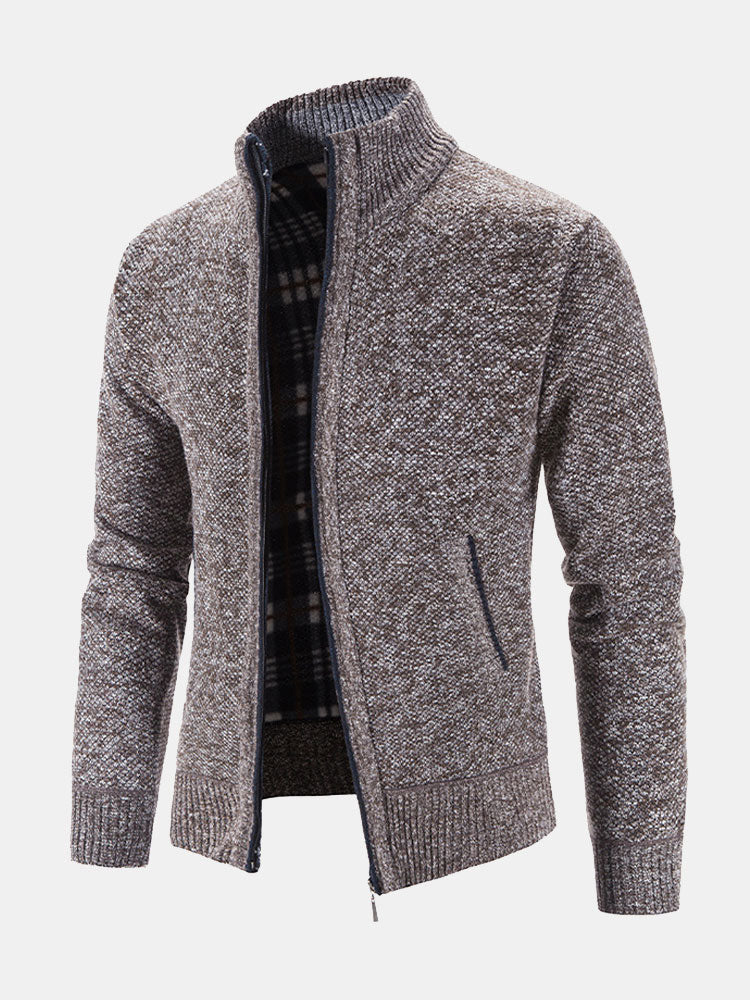 Lachlan - Full-Zip Knit Sweater