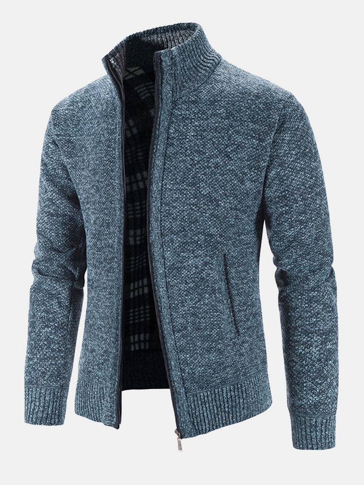 Lachlan - Full-Zip Knit Sweater