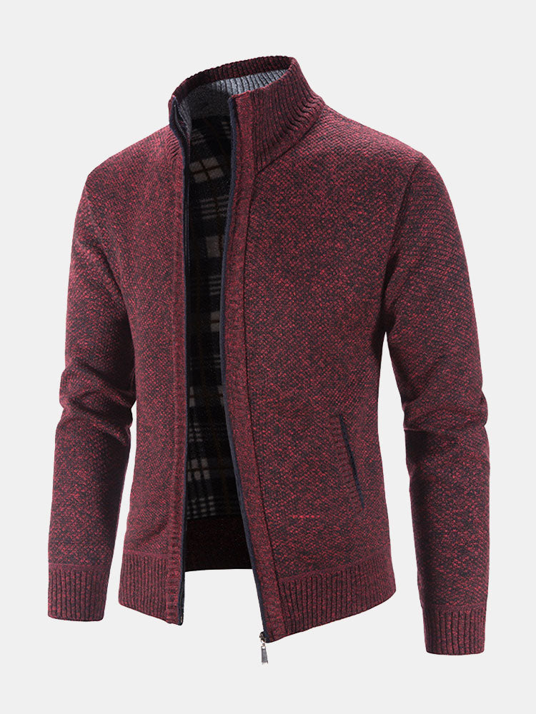 Lachlan - Full-Zip Knit Sweater