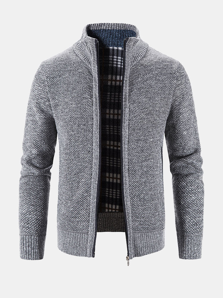 Lachlan - Full-Zip Knit Sweater