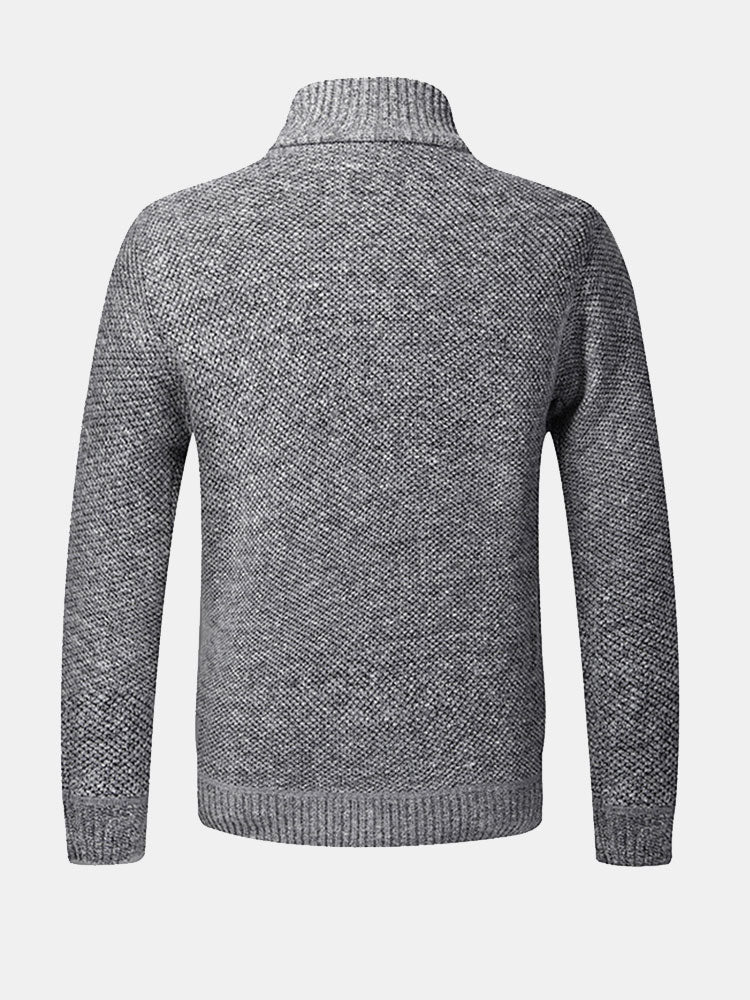 Lachlan - Full-Zip Knit Sweater