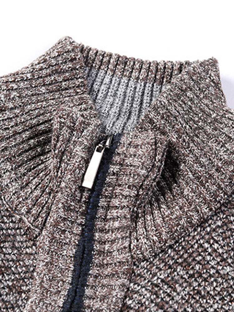 Lachlan - Full-Zip Knit Sweater