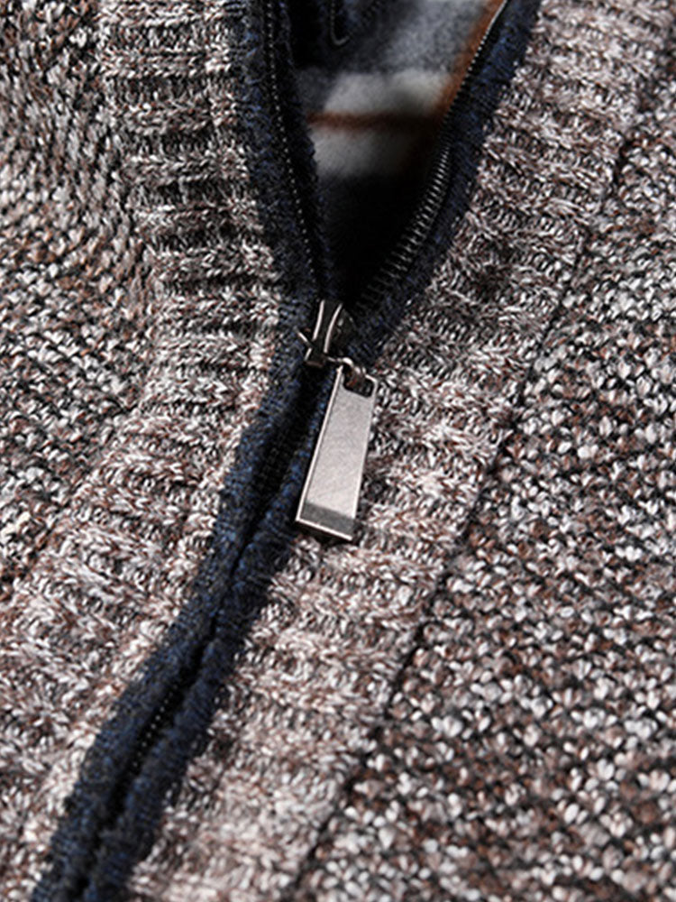 Lachlan - Full-Zip Knit Sweater