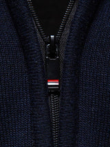 Alistair - Relaxed Fit High Neck Zip Sweater