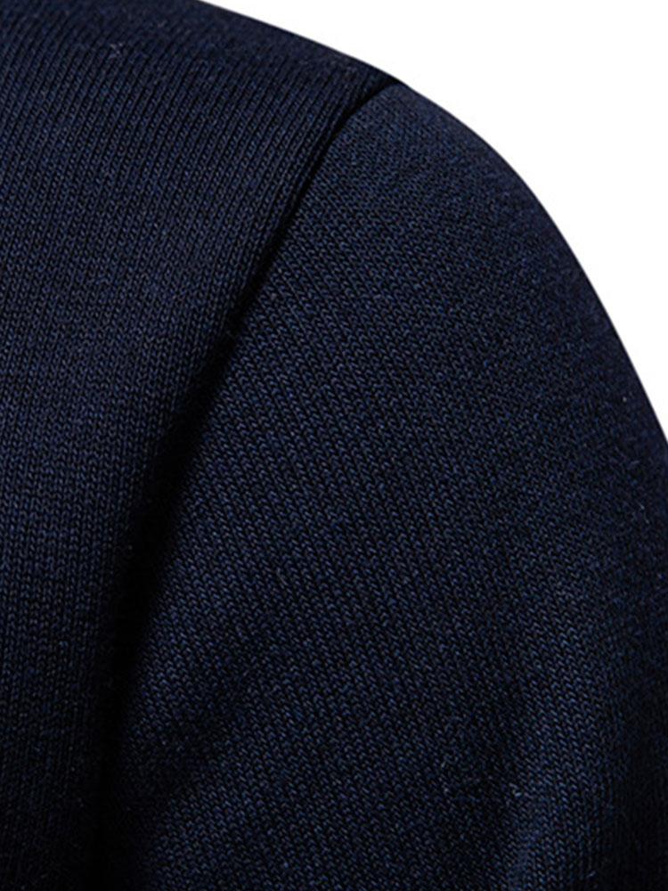 Alistair - Relaxed Fit High Neck Zip Sweater