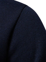 Alistair - Relaxed Fit High Neck Zip Sweater