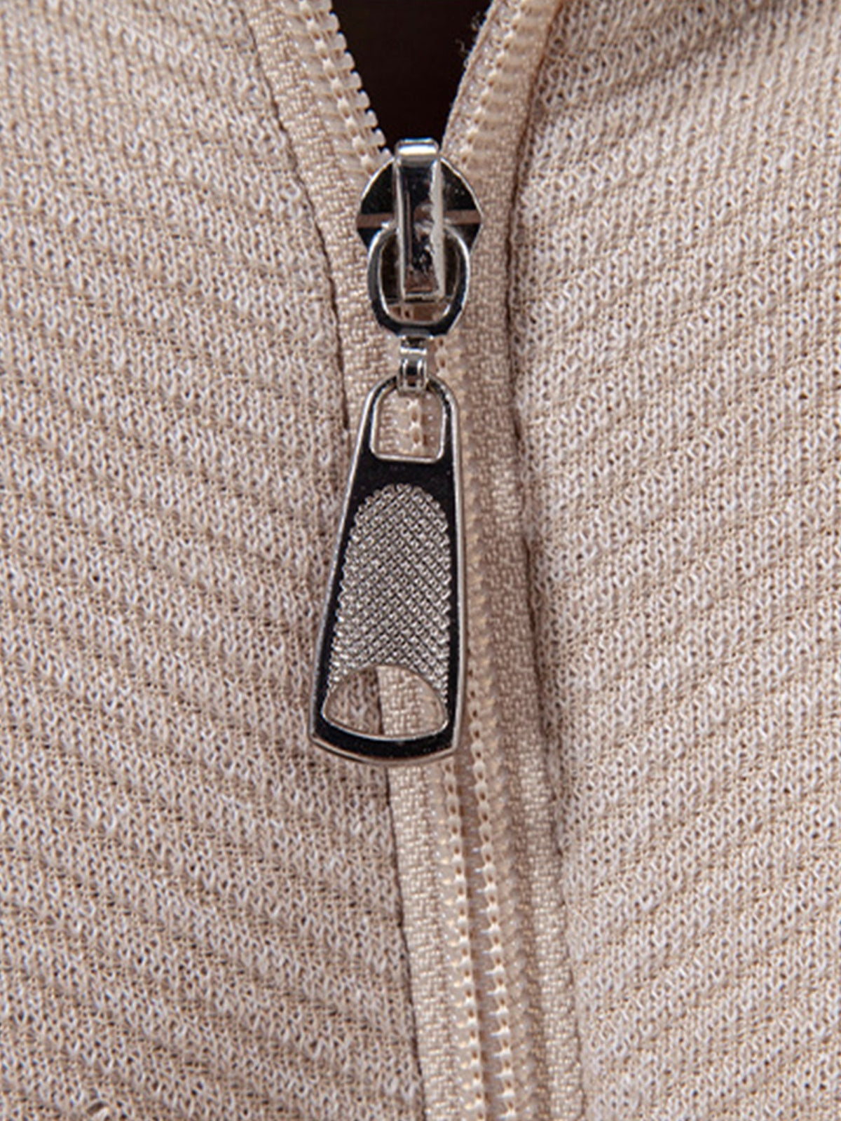 Reese - Striped Quarter-Zip Sweater