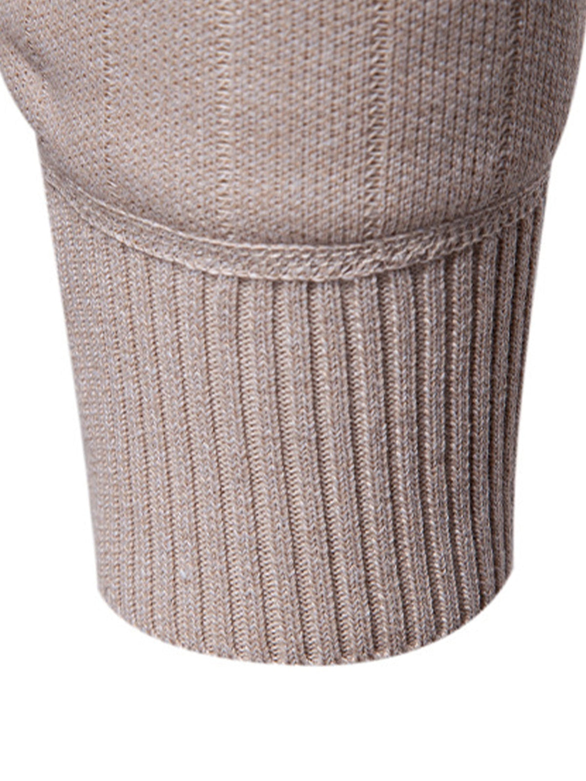 Reese - Striped Quarter-Zip Sweater