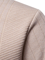 Reese - Striped Quarter-Zip Sweater