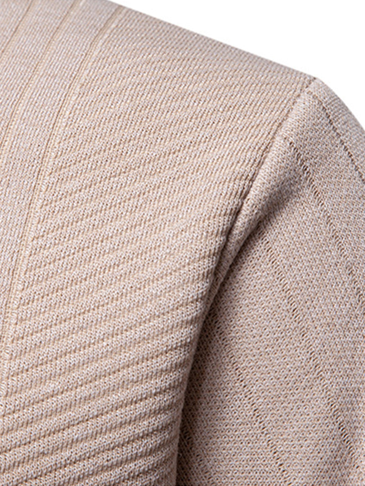Reese - Striped Quarter-Zip Sweater
