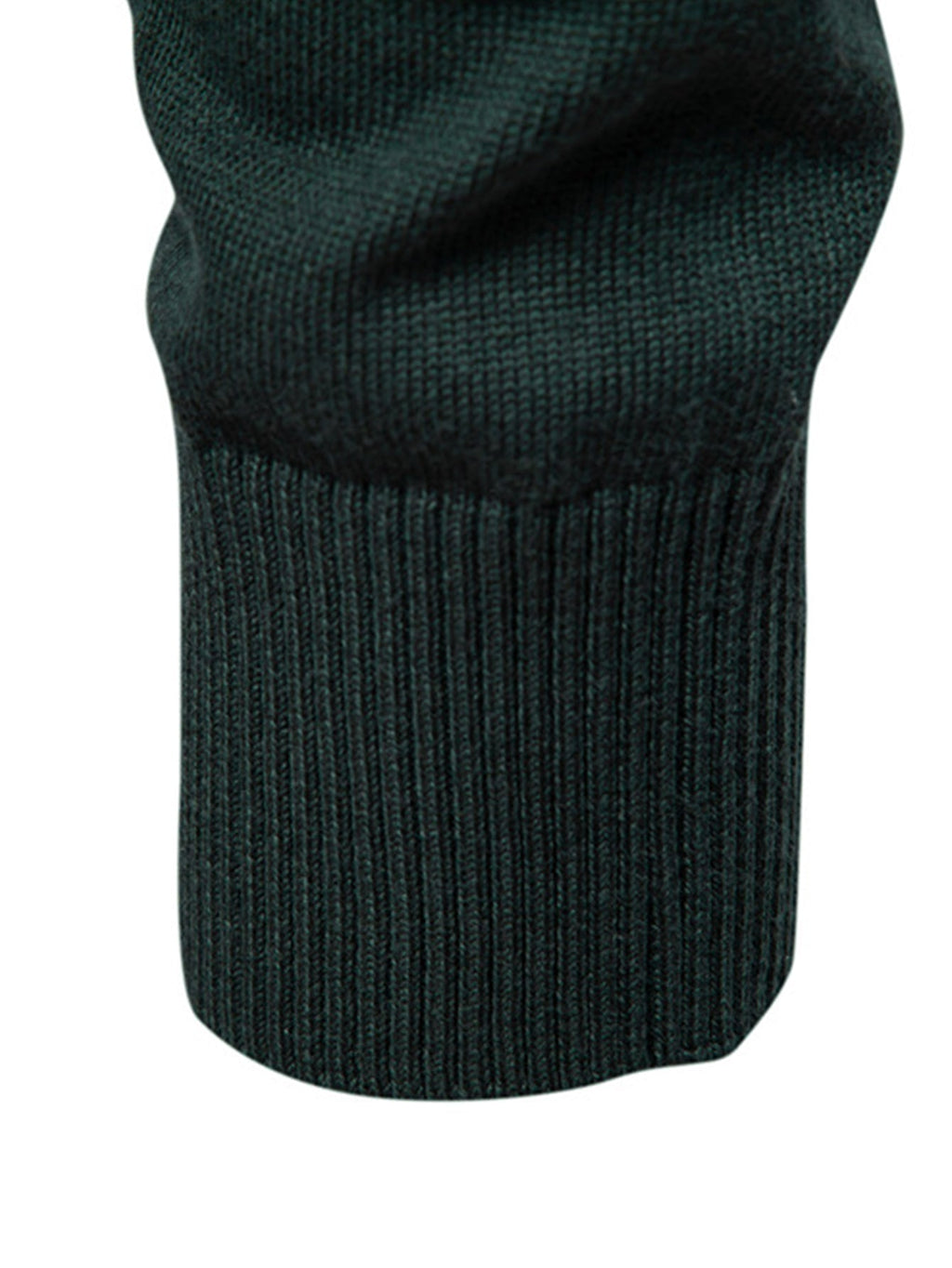 Rhys - Striped Stretch Cotton Quarter-Zip Sweater