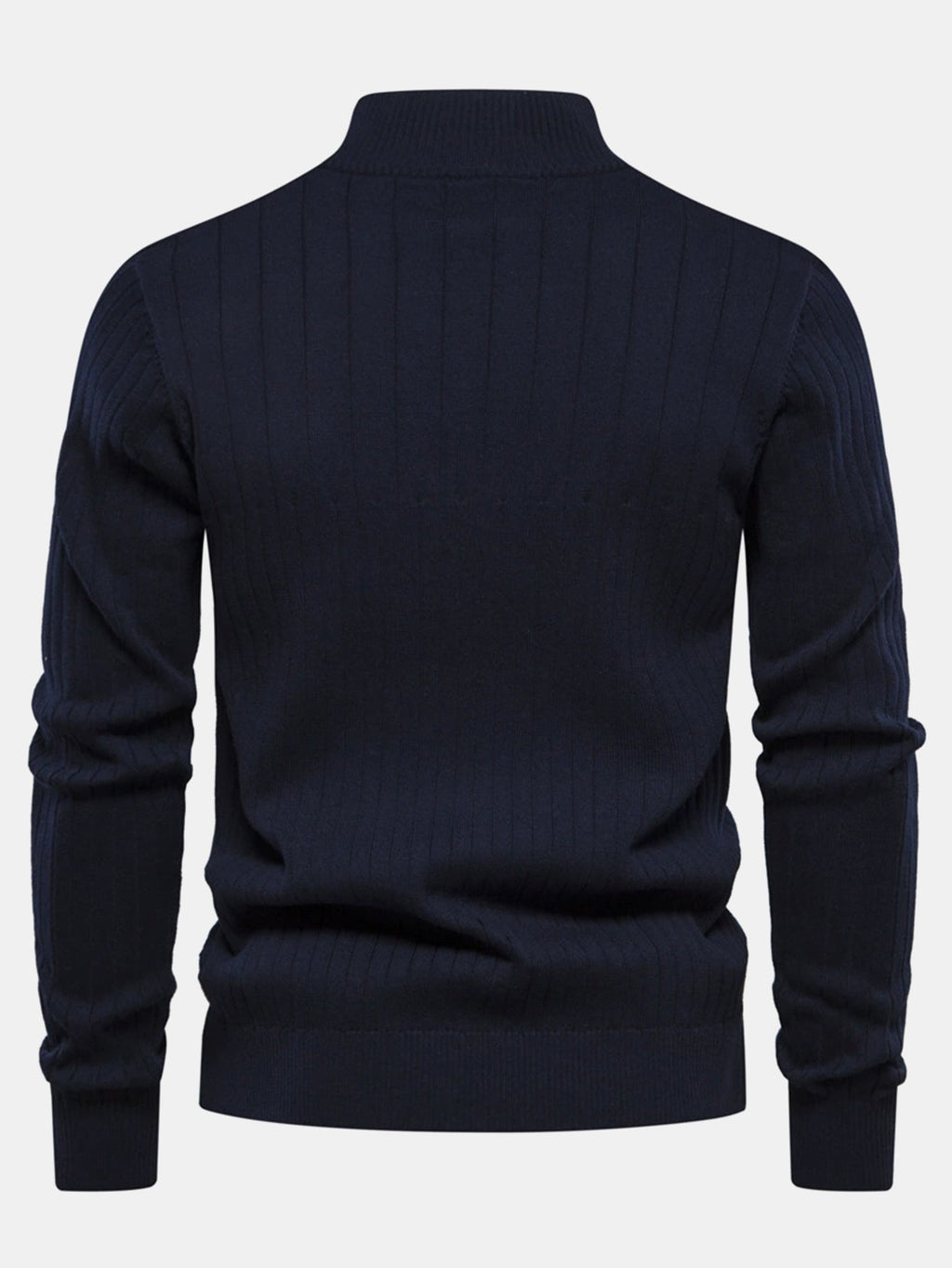 Sawyer - Striped Cotton Quarter-Zip Pullover