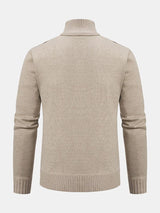 Theodore - Striped Zip-Up Sweater