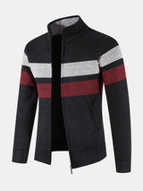 Walker - Striped Full-Zip Sweater
