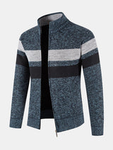 Walker - Striped Full-Zip Sweater