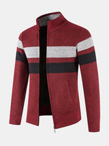 Walker - Striped Full-Zip Sweater