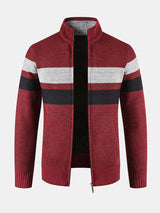 Walker - Striped Full-Zip Sweater