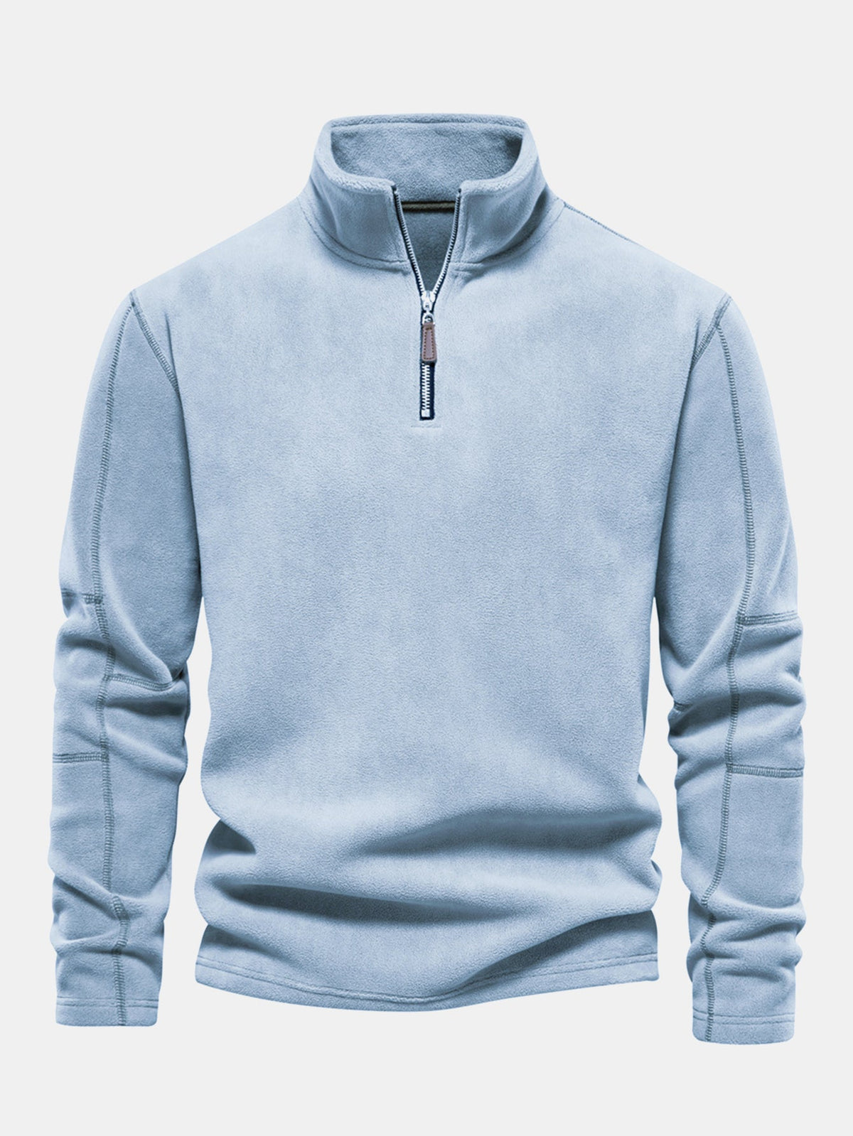 Hamish - Polar Fleece Mock Neck Quarter-Zip Pullover