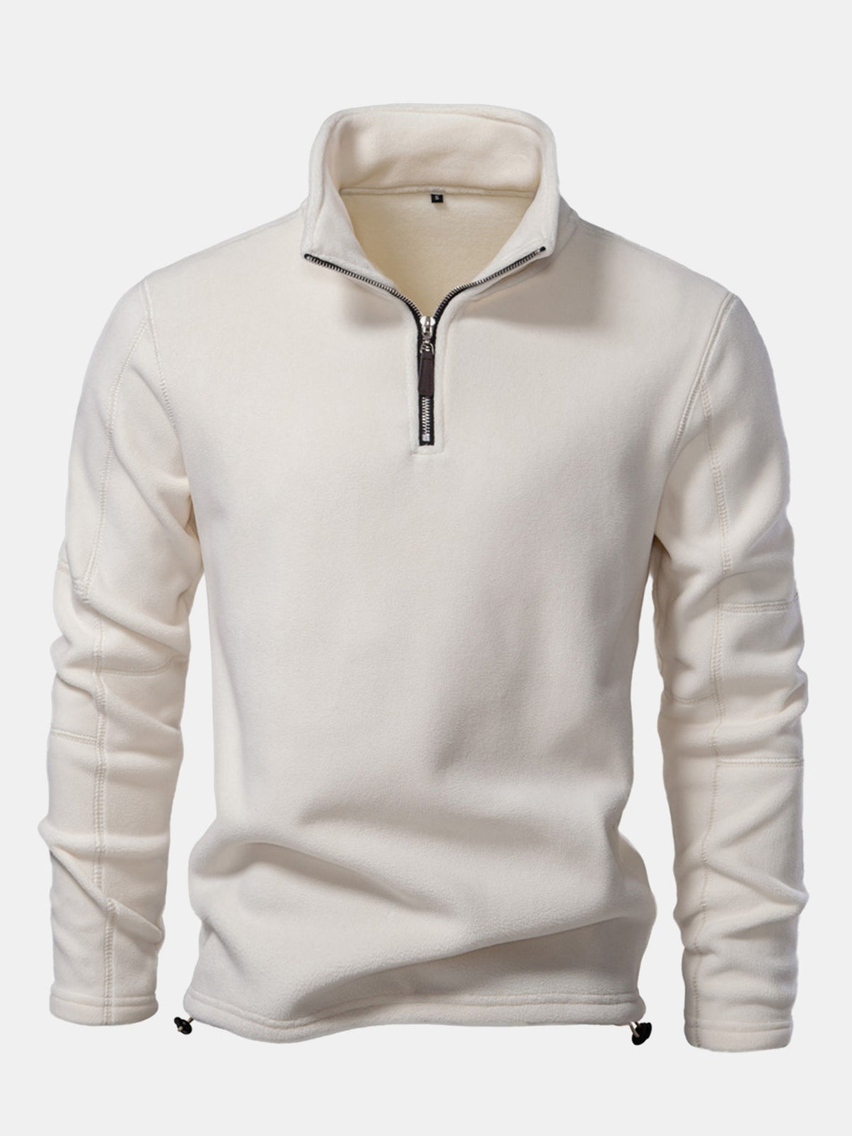 Hamish - Polar Fleece Mock Neck Quarter-Zip Pullover