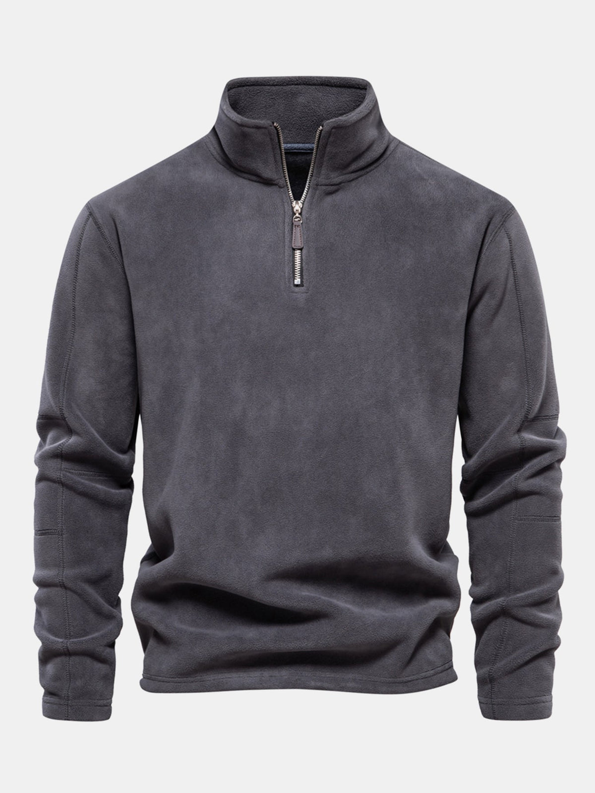 Hamish - Polar Fleece Mock Neck Quarter-Zip Pullover