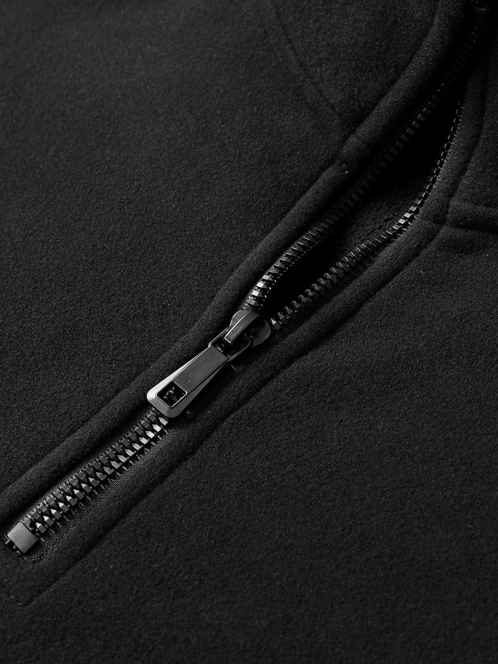 Keith - Fleece Mock Neck Quarter-Zip Pullover