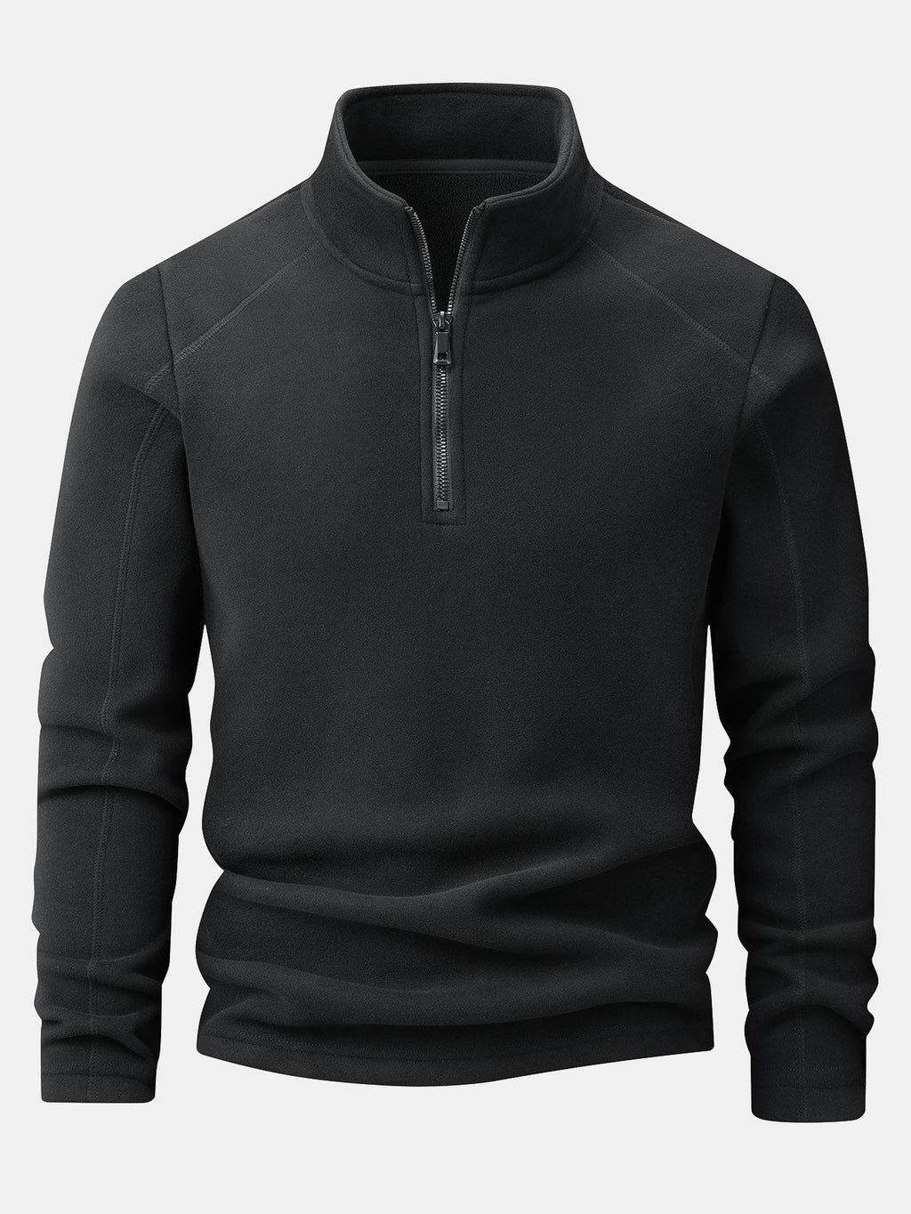 Keith - Fleece Mock Neck Quarter-Zip Pullover