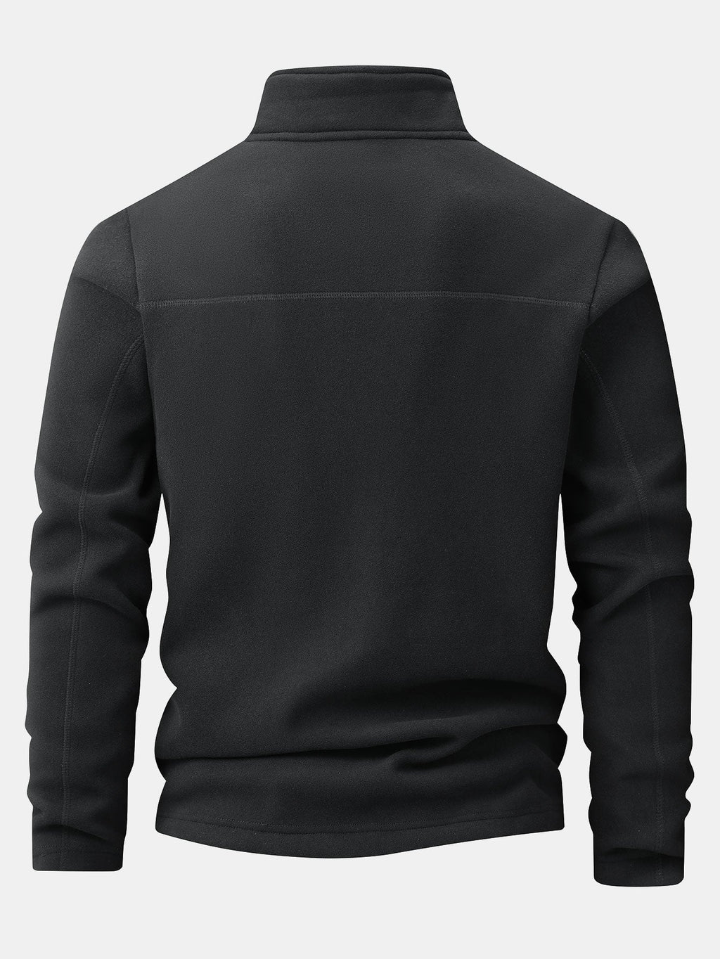 Keith - Fleece Mock Neck Quarter-Zip Pullover