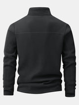 Keith - Fleece Mock Neck Quarter-Zip Pullover
