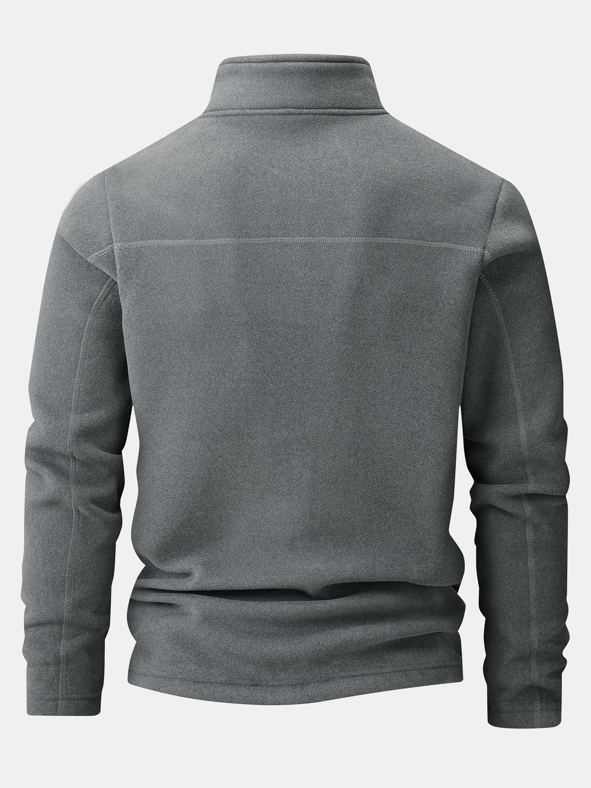 Keith - Fleece Mock Neck Quarter-Zip Pullover
