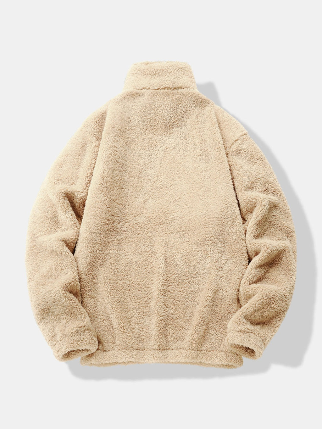 Lachlan - Teddy Fleece Mock Neck Quarter-Zip Pullover