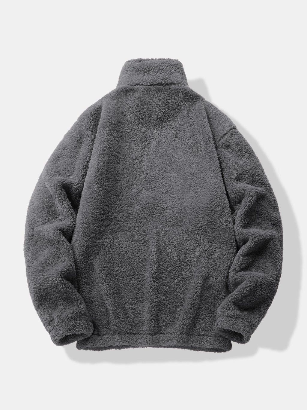 Lachlan - Teddy Fleece Mock Neck Quarter-Zip Pullover