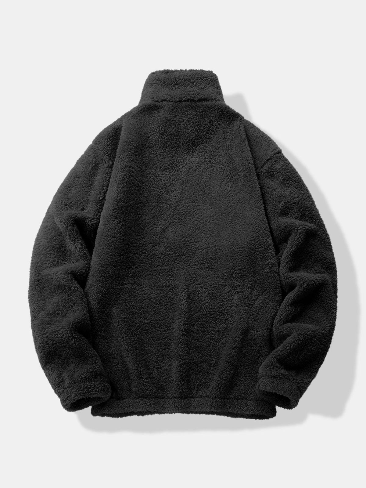 Lachlan - Teddy Fleece Mock Neck Quarter-Zip Pullover