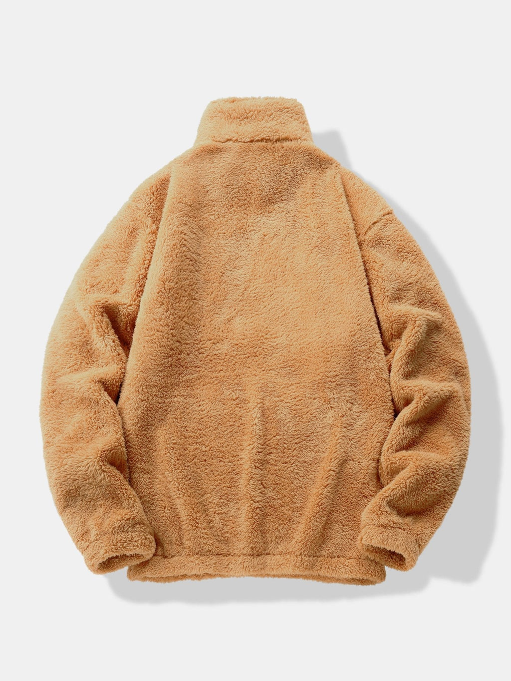 Lachlan - Teddy Fleece Mock Neck Quarter-Zip Pullover