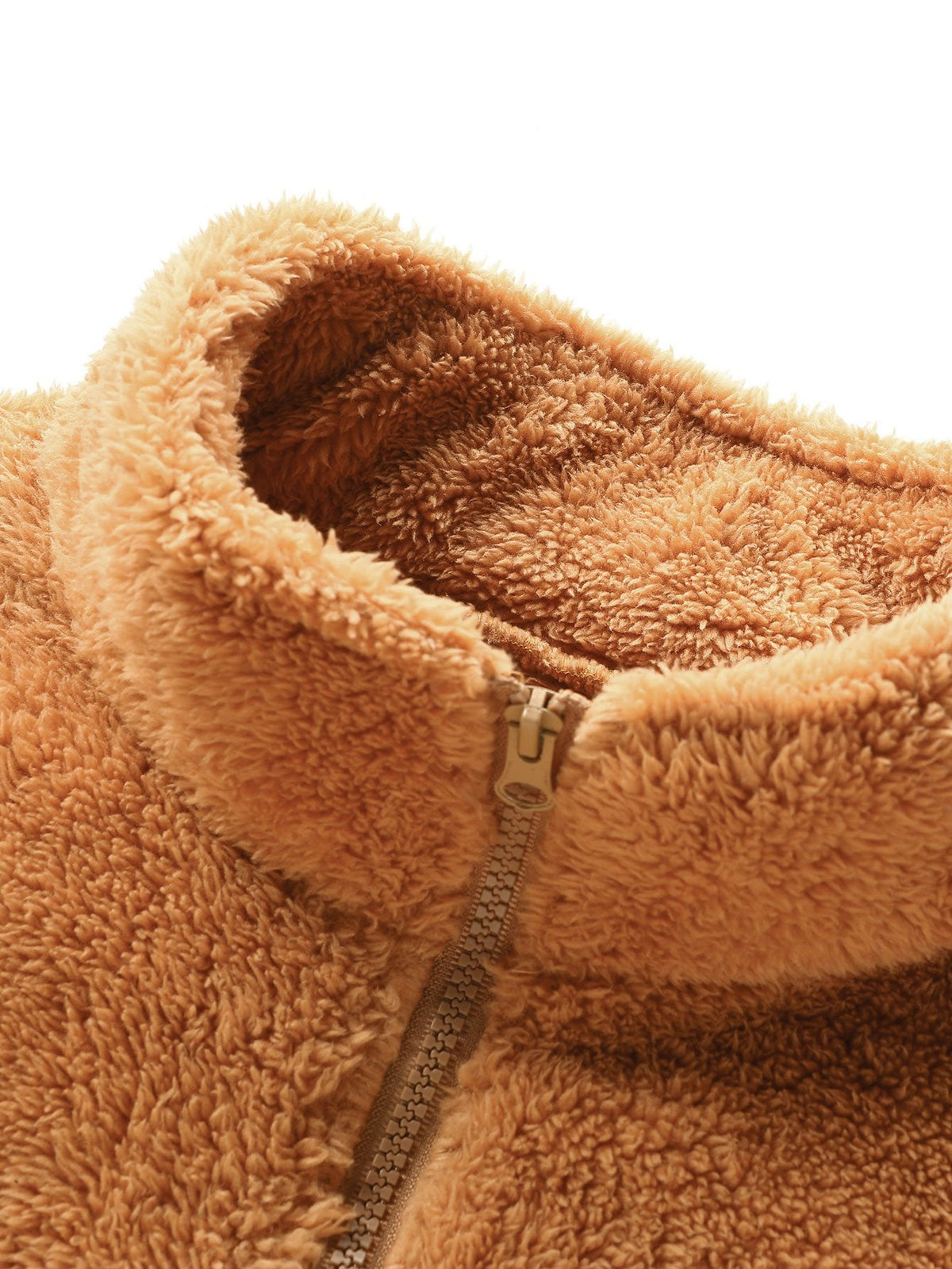 Lachlan - Teddy Fleece Mock Neck Quarter-Zip Pullover