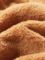 Lachlan - Teddy Fleece Mock Neck Quarter-Zip Pullover