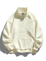 Murray - Teddy Fleece Mock Neck Half-Zip Pullover