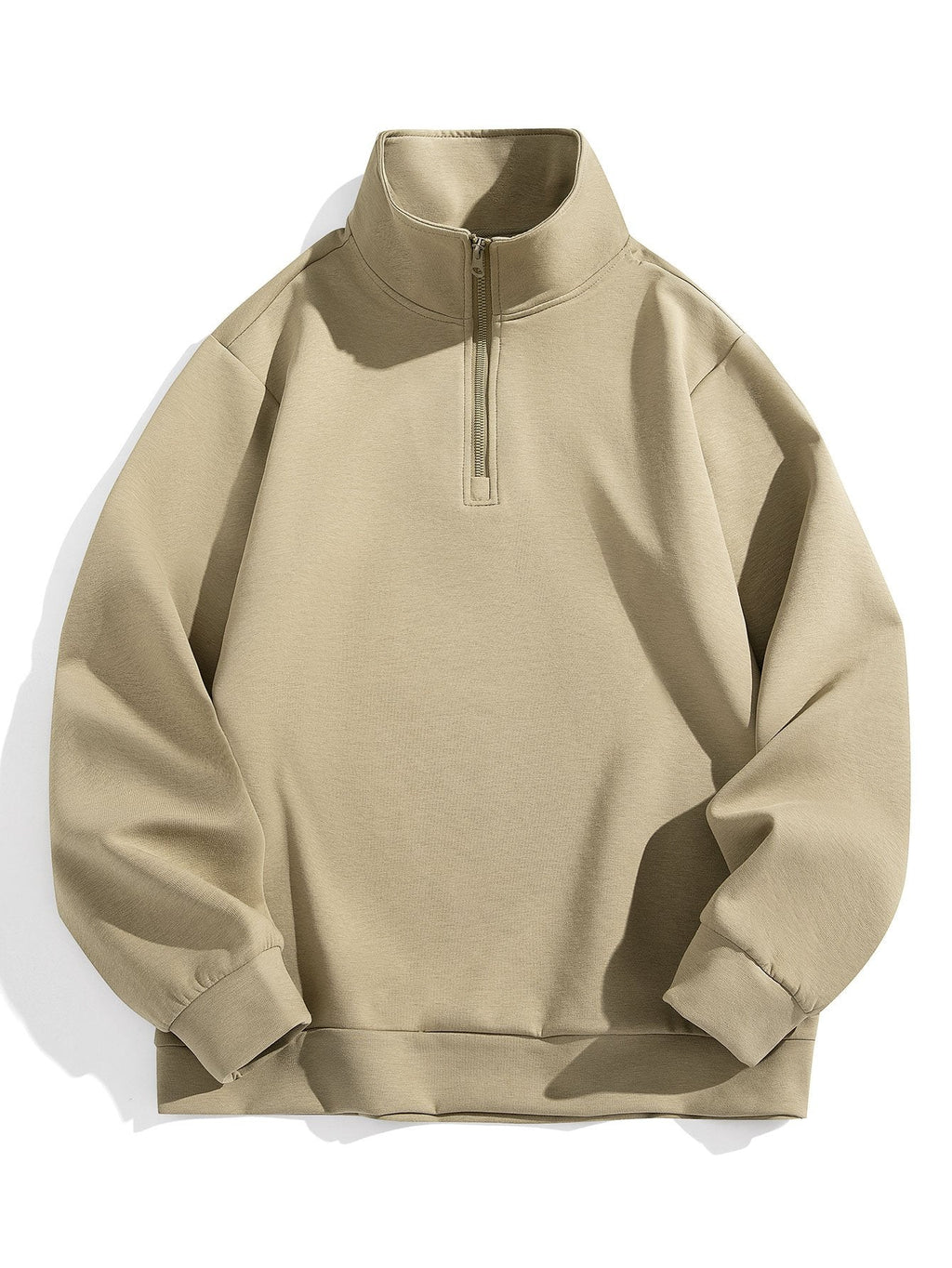 Ross - Mock Neck Quarter-Zip Sweatshirt