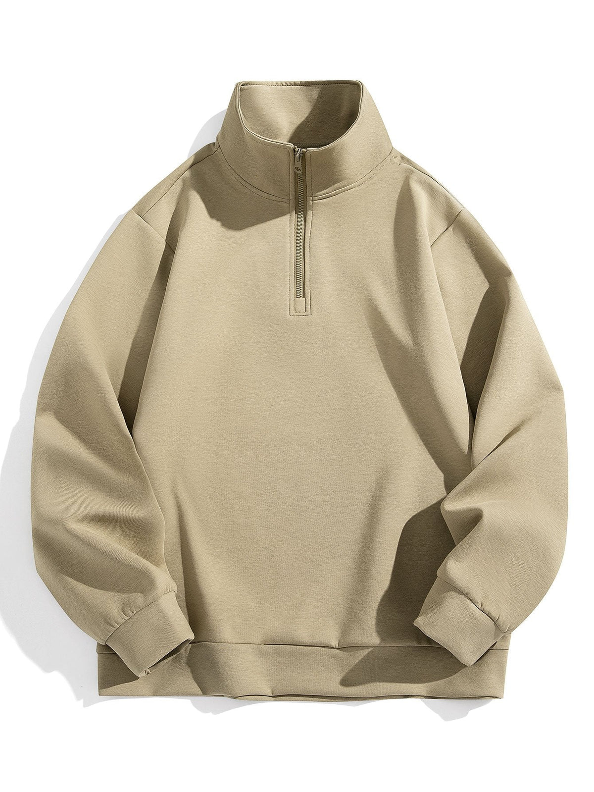 Ross - Mock Neck Quarter-Zip Sweatshirt