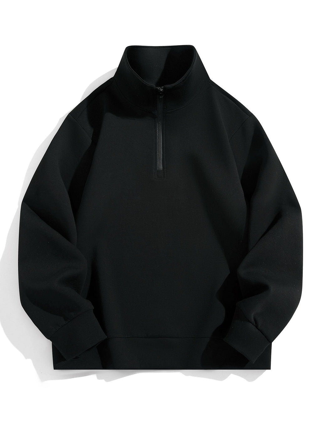 Ross - Mock Neck Quarter-Zip Sweatshirt