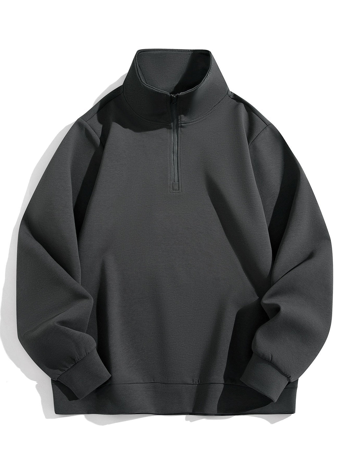 Ross - Mock Neck Quarter-Zip Sweatshirt