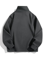 Ross - Mock Neck Quarter-Zip Sweatshirt
